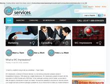 Tablet Screenshot of eriksenservices.com
